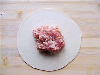 猪肉大葱水煎包的做法步骤11
