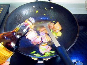 干豆角炖粉条五花肉的做法图解5