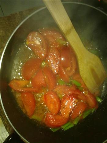 西红柿粉条鸡蛋汤的做法步骤7