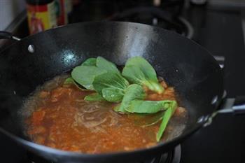 茄汁汤面的做法步骤5