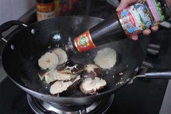蚝油香菇生菜的做法步骤5