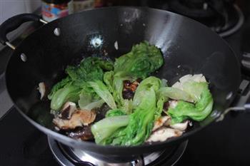蚝油香菇生菜的做法步骤6