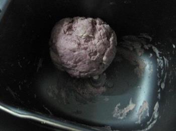 紫薯开花馒头的做法图解5