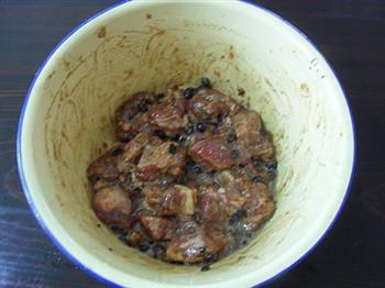 豆豉蒸排骨饭的做法步骤3