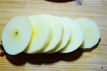薄荷炼乳苹果排的做法图解3