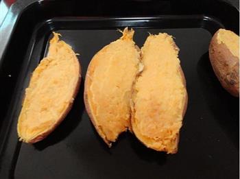 芝士焗红薯的做法步骤4