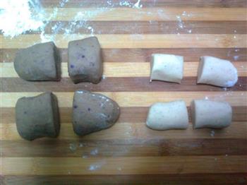 怪味紫薯酥饼的做法步骤2