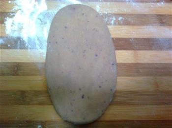 怪味紫薯酥饼的做法图解5