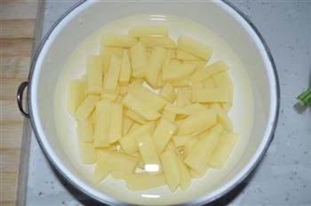 豆角土豆焖面的做法步骤4