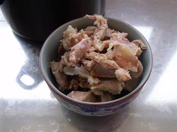 青菜瘦肉粥的做法步骤3