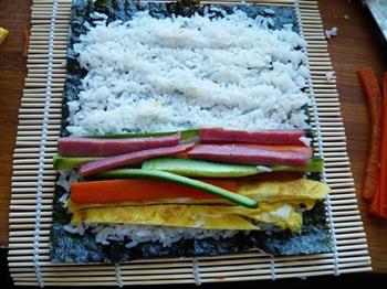 五彩寿司的做法步骤14