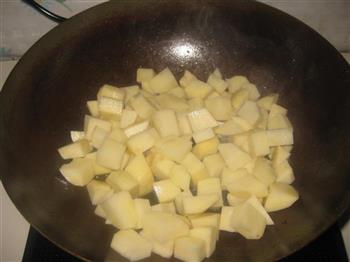 咸芥菜缨炖土豆的做法图解3