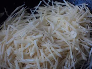 素炒土豆丝的做法步骤4