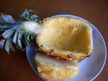 芝士菠萝焗饭的做法图解1