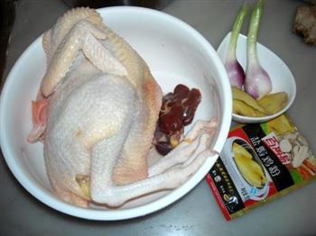 电压锅版盐焗鸡的做法步骤1