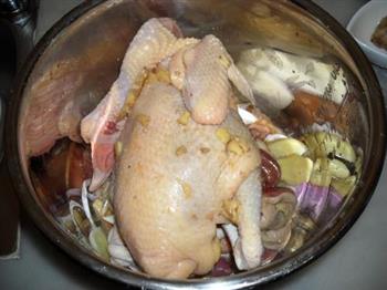 电压锅版盐焗鸡的做法步骤10