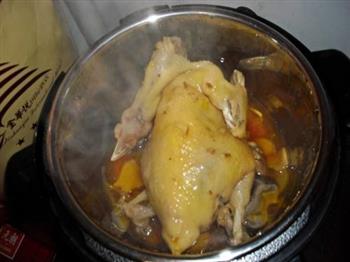 电压锅版盐焗鸡的做法步骤12