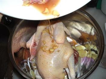 电压锅版盐焗鸡的做法步骤9