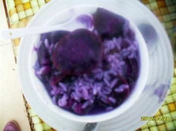 紫薯粥的做法步骤6