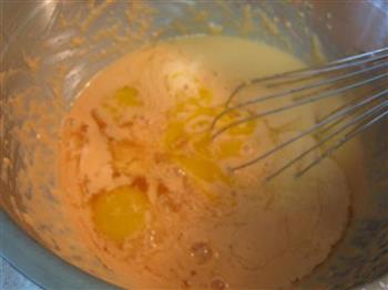 胡萝卜汁香葱鸡蛋饼的做法图解7