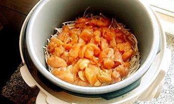 咖喱鸡肉金针菇饭的做法步骤5