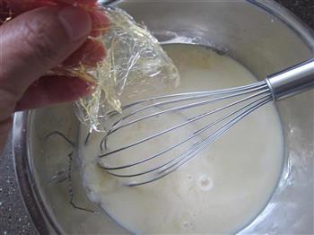 杏仁牛奶布丁的做法步骤6