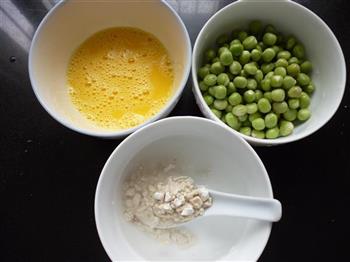 鲜豌豆蛋汤的做法图解2