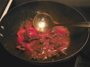 番茄牛肉的做法步骤5