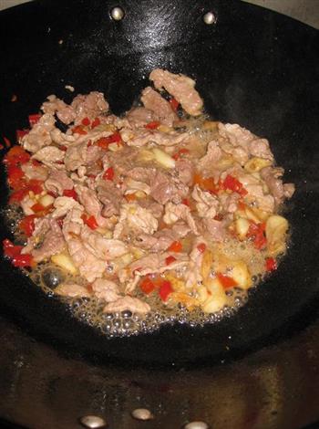 土豆丝炒肉的做法步骤8