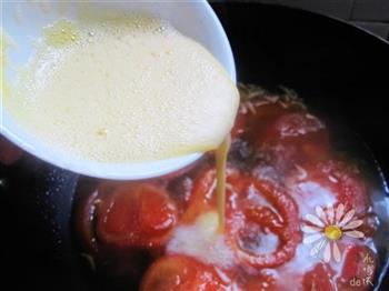 蕃茄虾皮蛋汤的做法步骤7