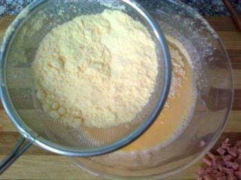 玉米鸡蛋卷的做法步骤4
