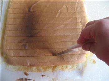 香草果酱蛋糕卷的做法步骤3