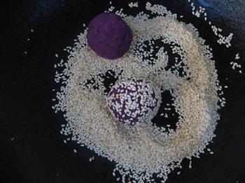紫薯奶酪球的做法图解12