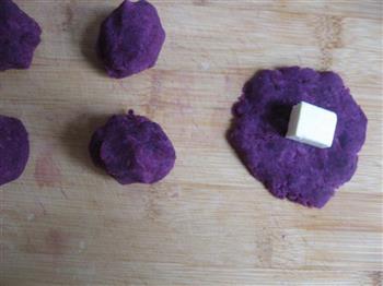 紫薯奶酪球的做法图解8