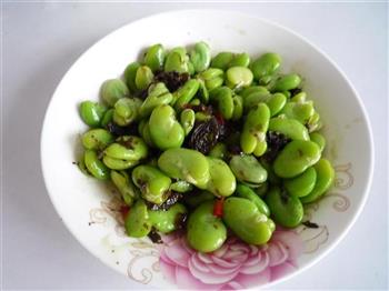 橄榄菜俏拌蚕豆的做法步骤6