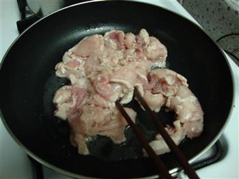 芹菜炒肉片的做法步骤4