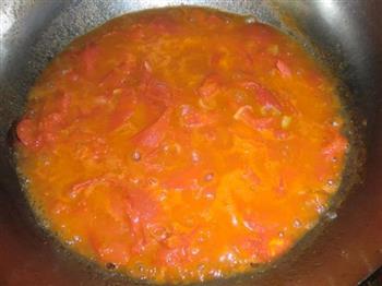 番茄鸡蛋青菜拌面的做法步骤8