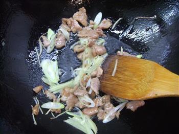 春笋黄瓜炒肉的做法步骤4