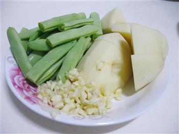 豆角土豆炖腔骨的做法步骤5