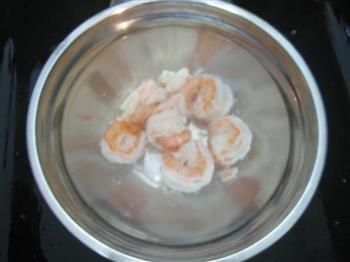 虾球蛋炒饭的做法步骤4