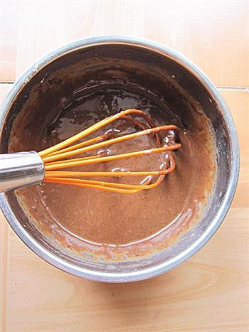 巧克力裱花蛋糕的做法步骤3