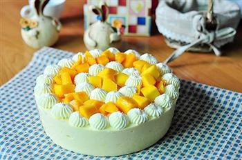 芒果香橙慕斯蛋糕的做法步骤18