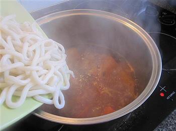 杂菜汤煮乌冬面的做法图解4