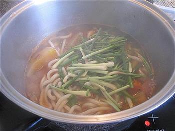杂菜汤煮乌冬面的做法图解6