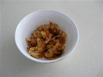 韩式泡菜海苔炒饭的做法图解1