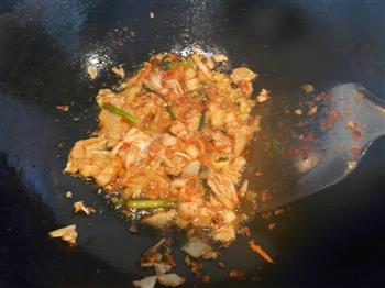 韩式泡菜海苔炒饭的做法步骤2