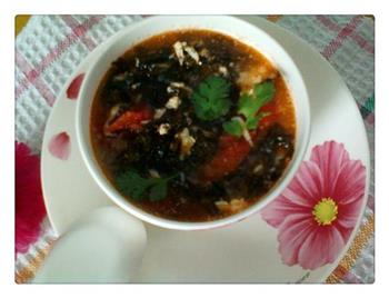 紫菜西红柿蛋汤的做法步骤10