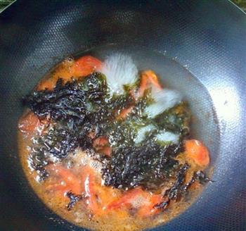 紫菜西红柿蛋汤的做法步骤5