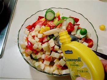 海鲜果蔬意粉沙拉的做法图解8