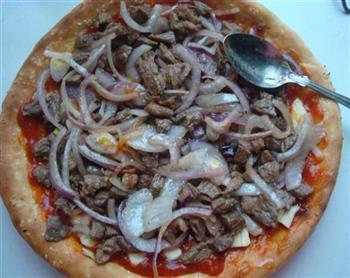 新疆风味披萨的做法步骤9